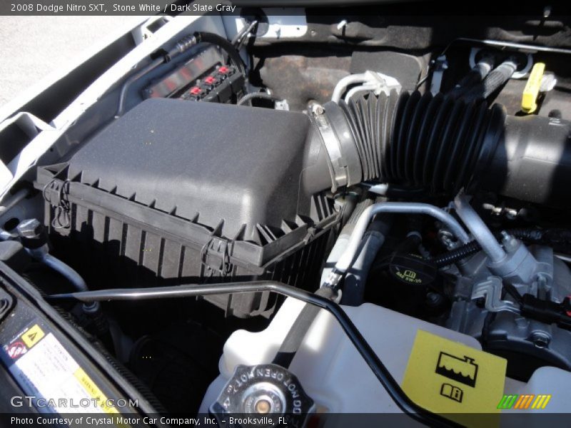 Stone White / Dark Slate Gray 2008 Dodge Nitro SXT