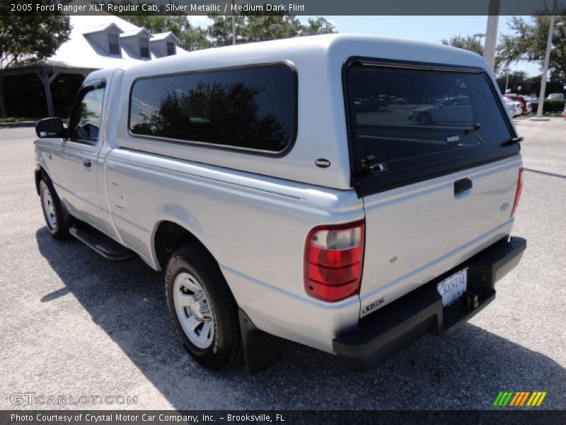 Silver Metallic / Medium Dark Flint 2005 Ford Ranger XLT Regular Cab
