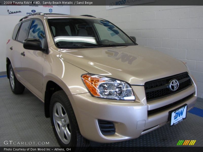 Sandy Beach Metallic / Sand Beige 2009 Toyota RAV4 4WD