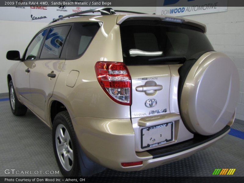 Sandy Beach Metallic / Sand Beige 2009 Toyota RAV4 4WD