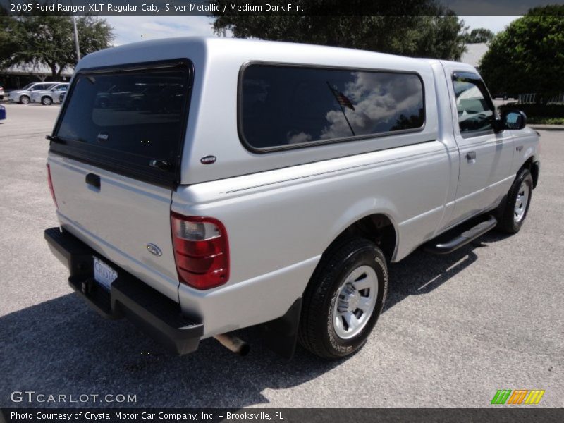 Silver Metallic / Medium Dark Flint 2005 Ford Ranger XLT Regular Cab