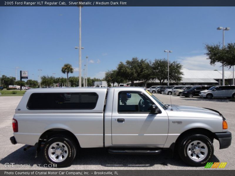 Silver Metallic / Medium Dark Flint 2005 Ford Ranger XLT Regular Cab