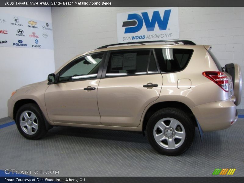 Sandy Beach Metallic / Sand Beige 2009 Toyota RAV4 4WD