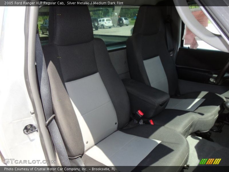Silver Metallic / Medium Dark Flint 2005 Ford Ranger XLT Regular Cab