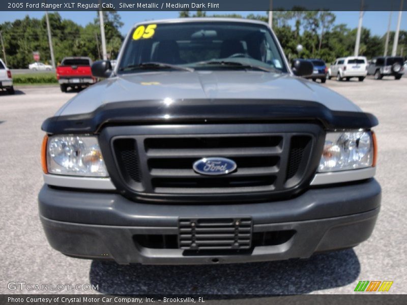 Silver Metallic / Medium Dark Flint 2005 Ford Ranger XLT Regular Cab