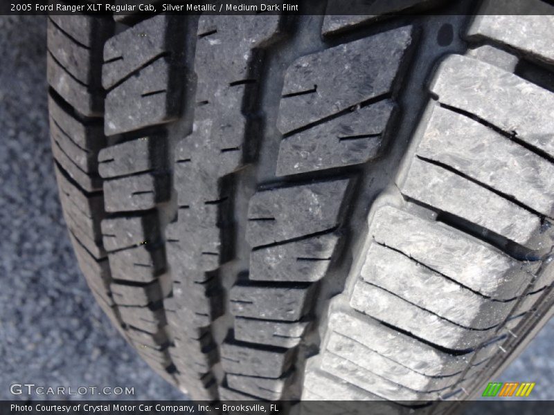 Silver Metallic / Medium Dark Flint 2005 Ford Ranger XLT Regular Cab