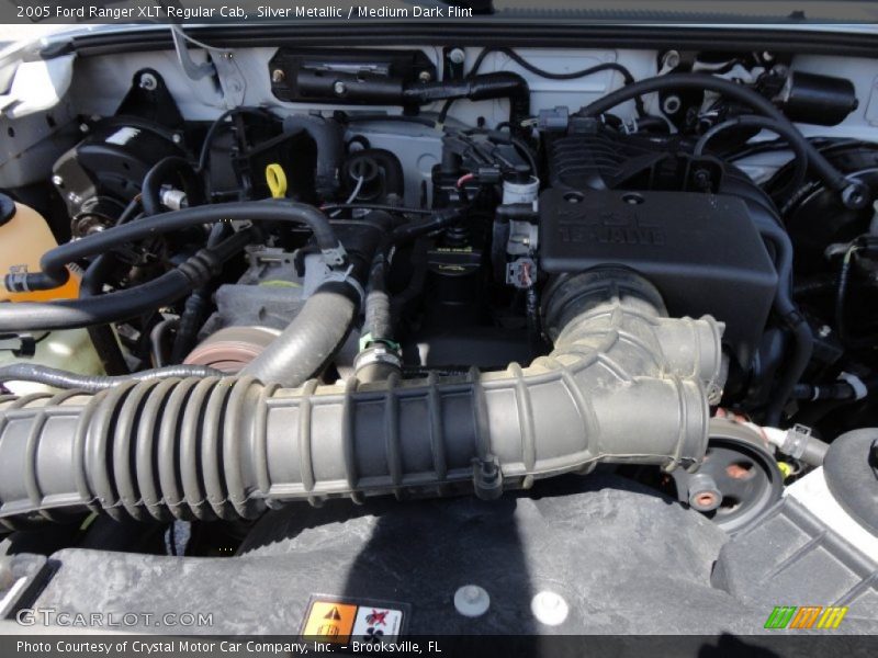 Silver Metallic / Medium Dark Flint 2005 Ford Ranger XLT Regular Cab