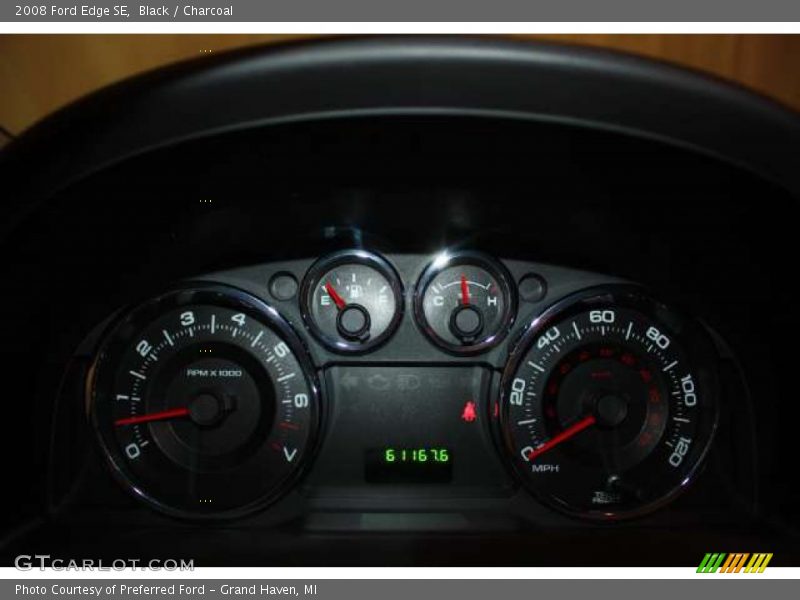Black / Charcoal 2008 Ford Edge SE