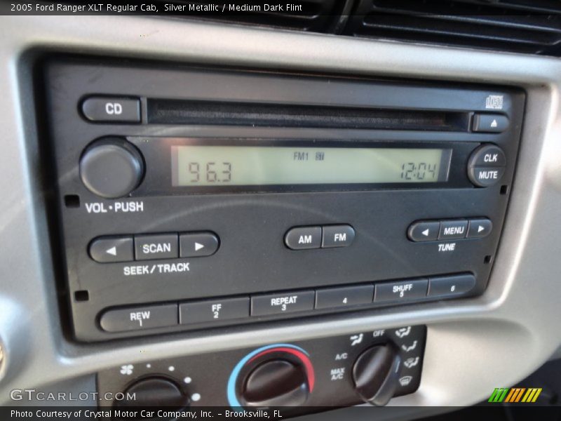 Silver Metallic / Medium Dark Flint 2005 Ford Ranger XLT Regular Cab