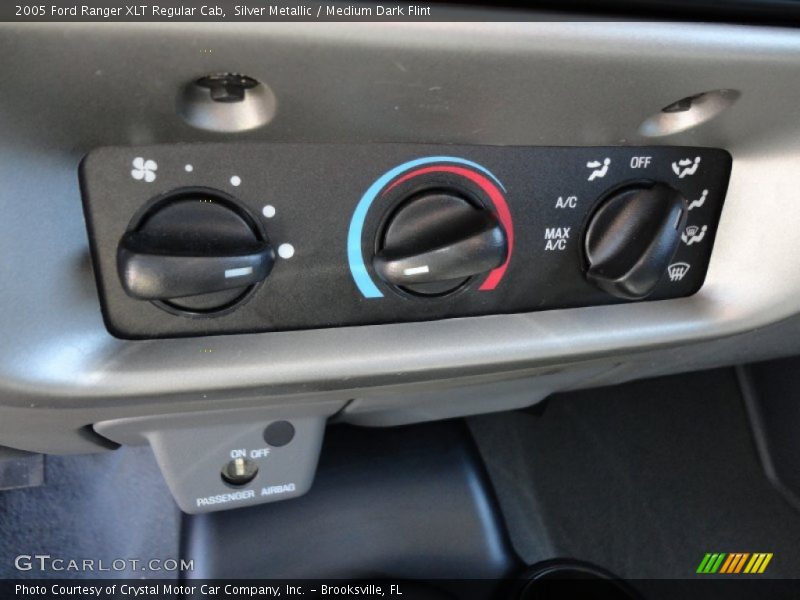 Silver Metallic / Medium Dark Flint 2005 Ford Ranger XLT Regular Cab