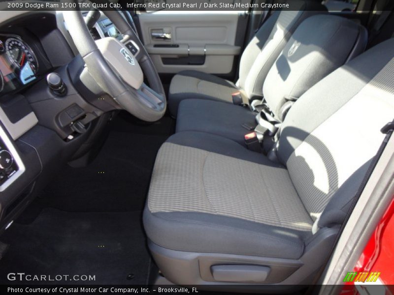 Inferno Red Crystal Pearl / Dark Slate/Medium Graystone 2009 Dodge Ram 1500 TRX Quad Cab