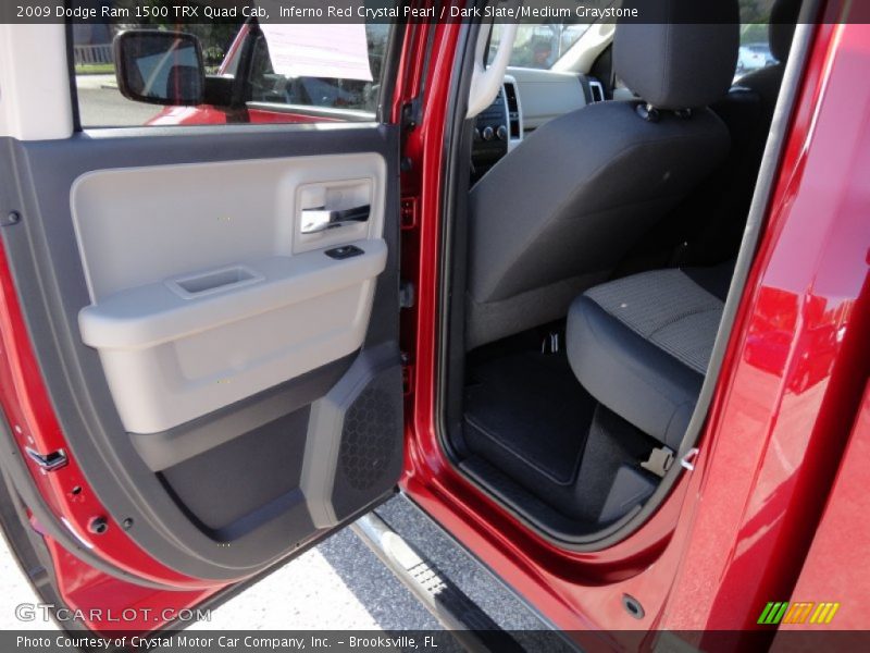 Inferno Red Crystal Pearl / Dark Slate/Medium Graystone 2009 Dodge Ram 1500 TRX Quad Cab