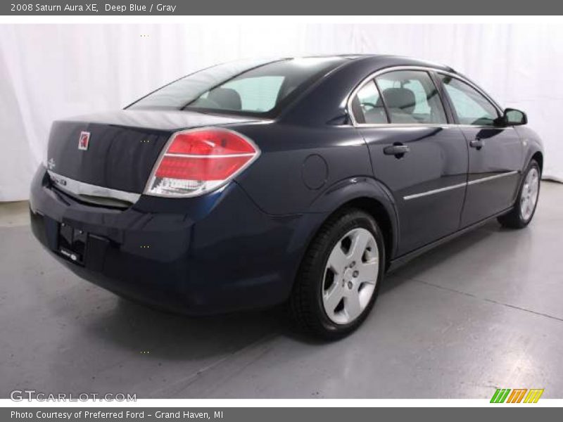 Deep Blue / Gray 2008 Saturn Aura XE