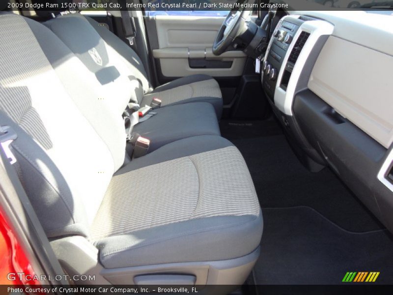 Inferno Red Crystal Pearl / Dark Slate/Medium Graystone 2009 Dodge Ram 1500 TRX Quad Cab
