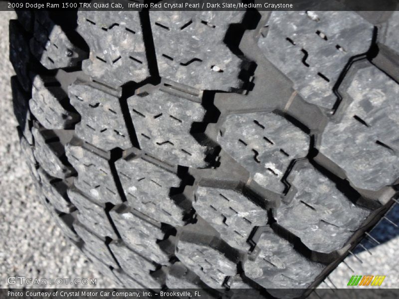 Inferno Red Crystal Pearl / Dark Slate/Medium Graystone 2009 Dodge Ram 1500 TRX Quad Cab