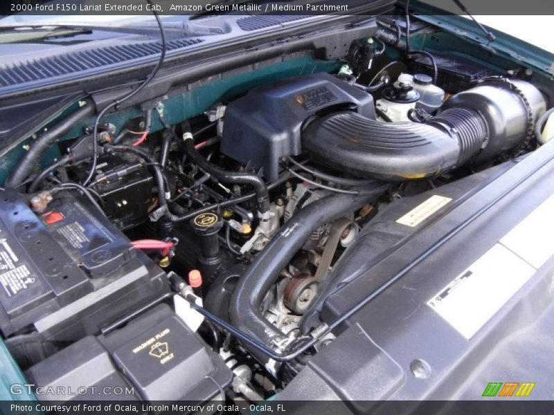  2000 F150 Lariat Extended Cab Engine - 5.4 Liter SOHC 16-Valve Triton V8