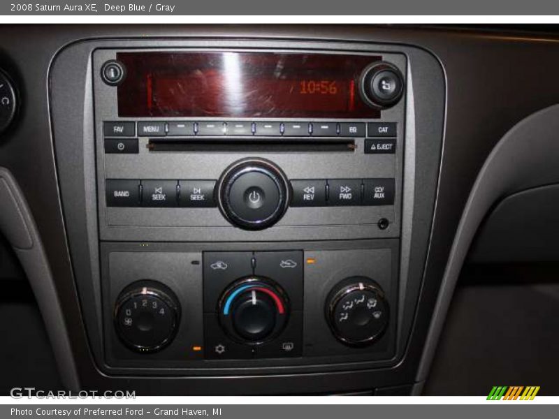 Deep Blue / Gray 2008 Saturn Aura XE