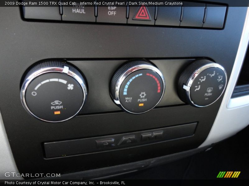 Inferno Red Crystal Pearl / Dark Slate/Medium Graystone 2009 Dodge Ram 1500 TRX Quad Cab