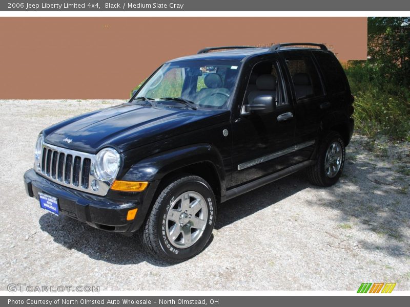 Black / Medium Slate Gray 2006 Jeep Liberty Limited 4x4