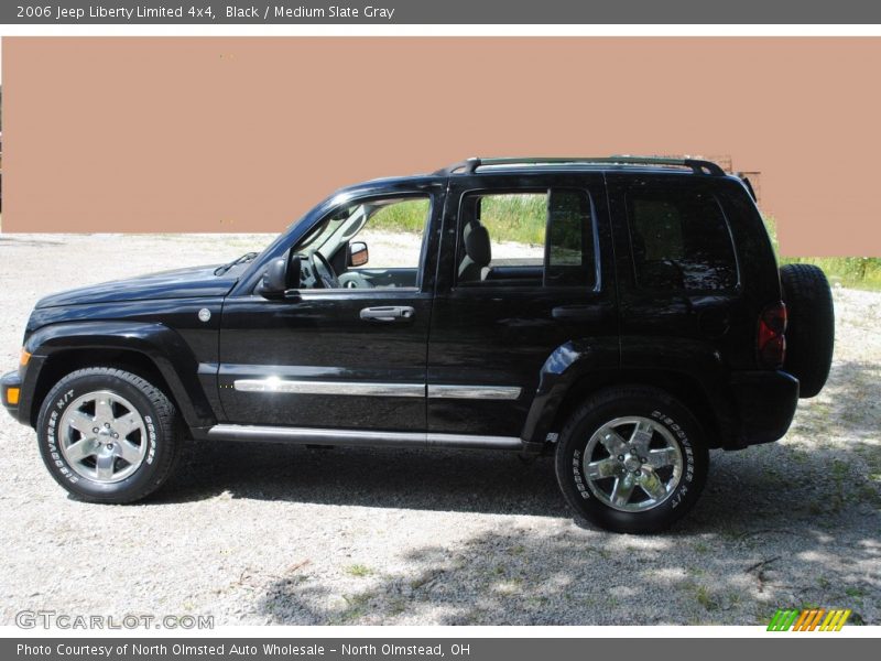Black / Medium Slate Gray 2006 Jeep Liberty Limited 4x4