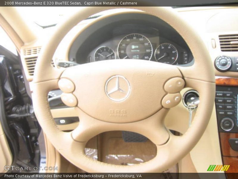 Capri Blue Metallic / Cashmere 2008 Mercedes-Benz E 320 BlueTEC Sedan