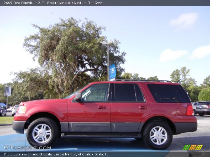 Redfire Metallic / Medium Flint Grey 2005 Ford Expedition XLT