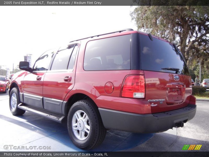 Redfire Metallic / Medium Flint Grey 2005 Ford Expedition XLT