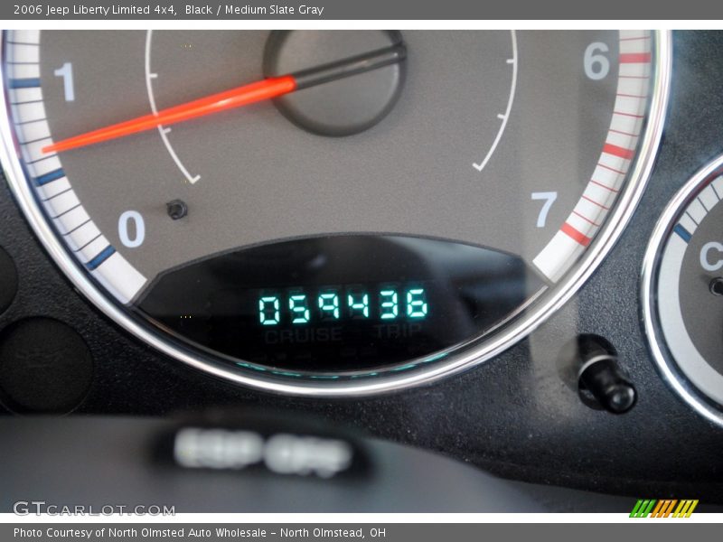 Black / Medium Slate Gray 2006 Jeep Liberty Limited 4x4