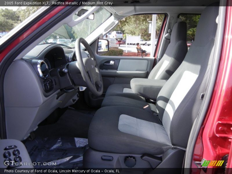 Redfire Metallic / Medium Flint Grey 2005 Ford Expedition XLT