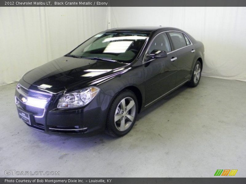 Black Granite Metallic / Ebony 2012 Chevrolet Malibu LT
