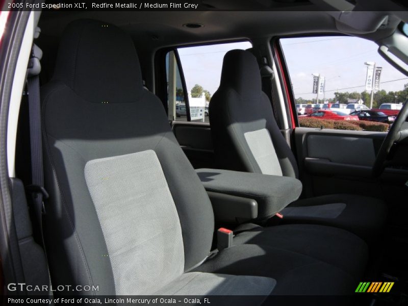 Redfire Metallic / Medium Flint Grey 2005 Ford Expedition XLT
