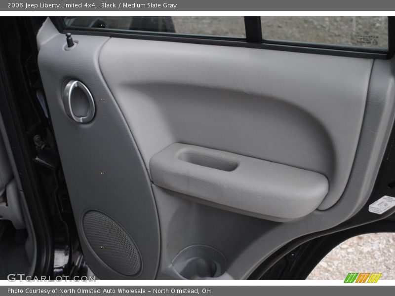 Black / Medium Slate Gray 2006 Jeep Liberty Limited 4x4
