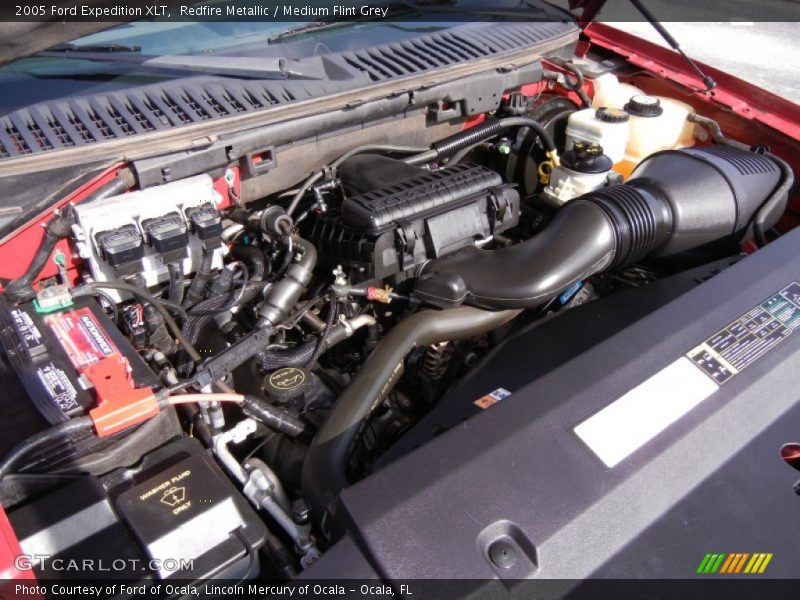 Redfire Metallic / Medium Flint Grey 2005 Ford Expedition XLT