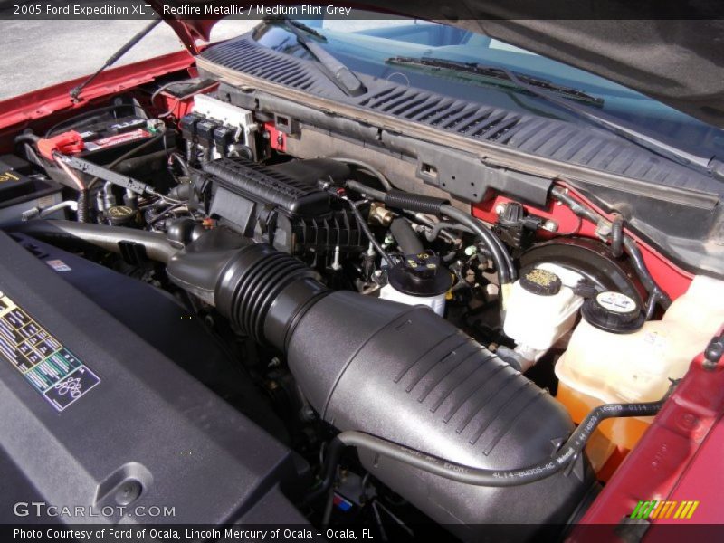 Redfire Metallic / Medium Flint Grey 2005 Ford Expedition XLT