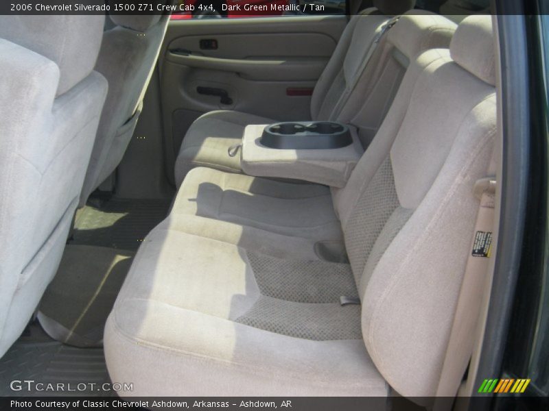 Dark Green Metallic / Tan 2006 Chevrolet Silverado 1500 Z71 Crew Cab 4x4