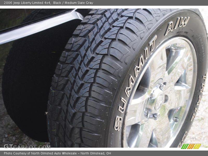 Black / Medium Slate Gray 2006 Jeep Liberty Limited 4x4