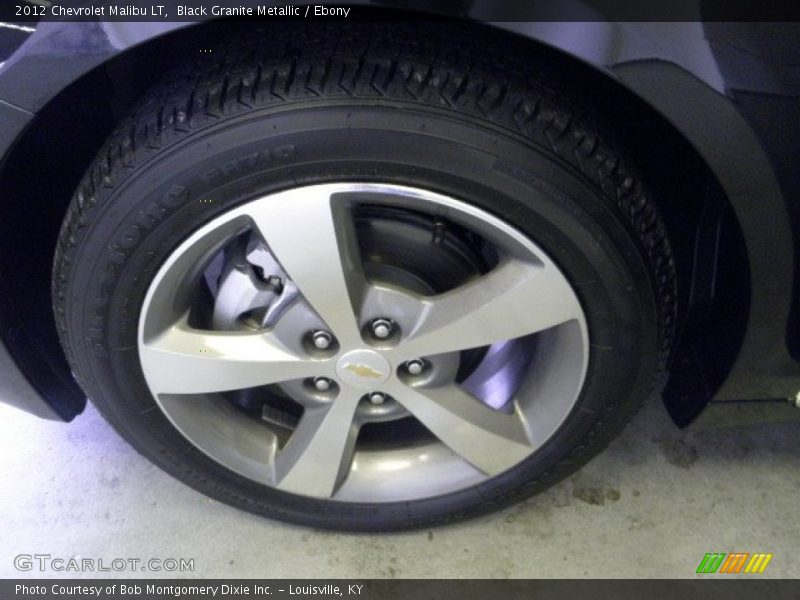 Black Granite Metallic / Ebony 2012 Chevrolet Malibu LT