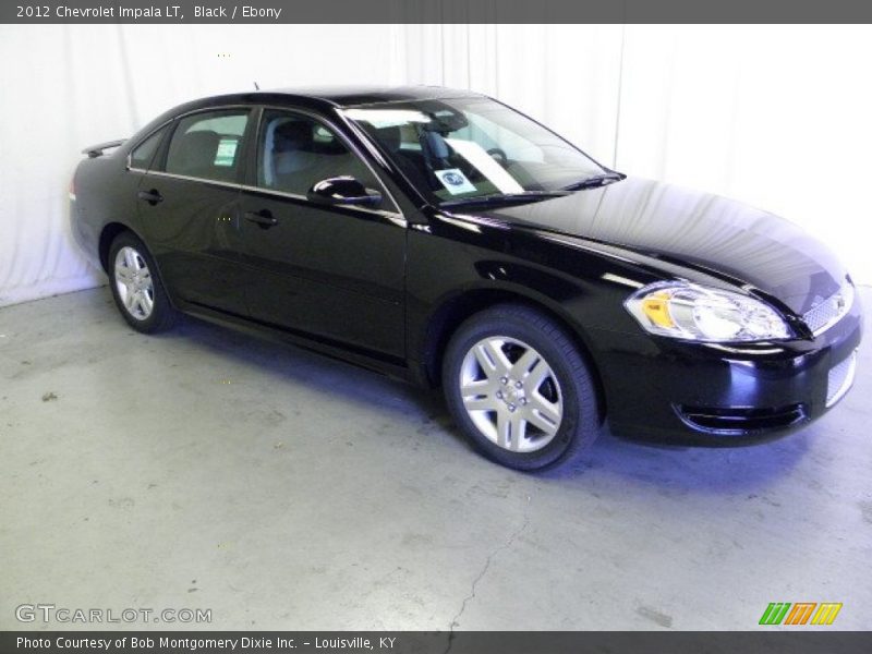 Black / Ebony 2012 Chevrolet Impala LT