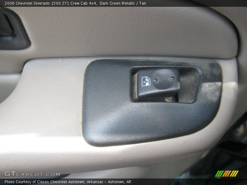 Dark Green Metallic / Tan 2006 Chevrolet Silverado 1500 Z71 Crew Cab 4x4