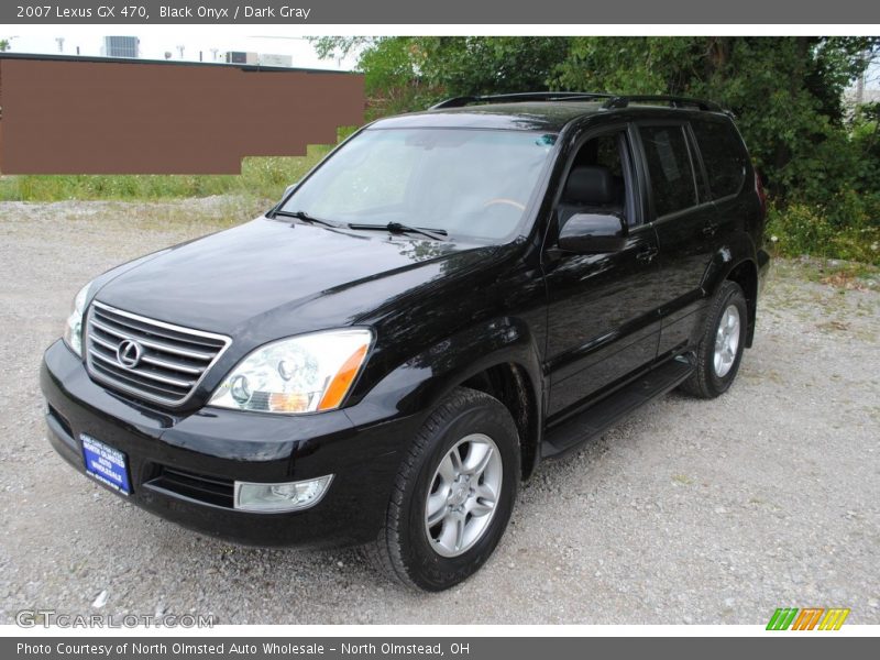 Black Onyx / Dark Gray 2007 Lexus GX 470