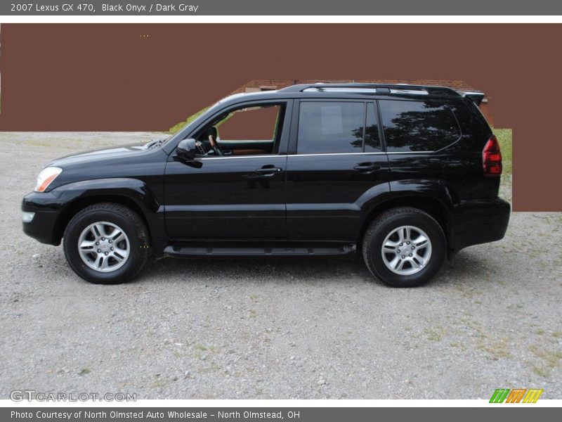 Black Onyx / Dark Gray 2007 Lexus GX 470