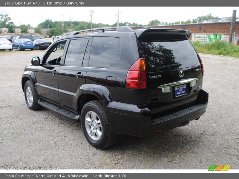 Black Onyx / Dark Gray 2007 Lexus GX 470