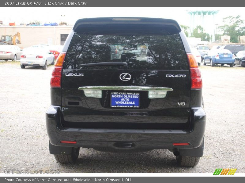 Black Onyx / Dark Gray 2007 Lexus GX 470