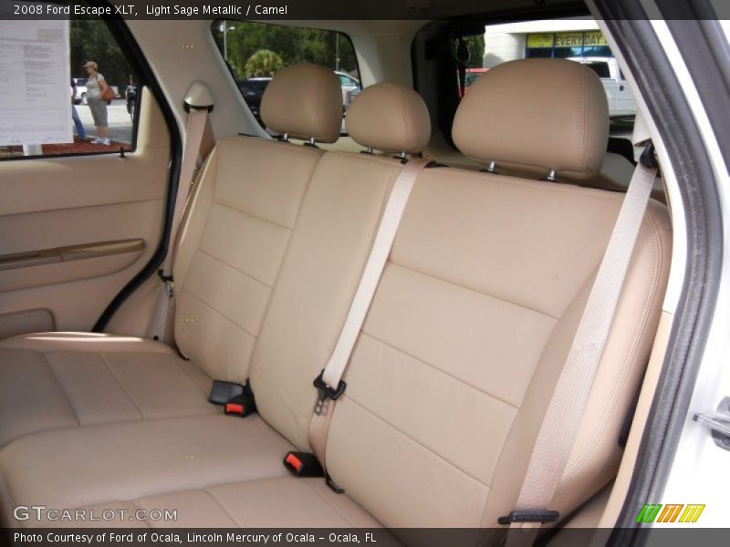 Light Sage Metallic / Camel 2008 Ford Escape XLT