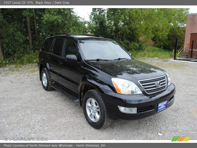 Black Onyx / Dark Gray 2007 Lexus GX 470