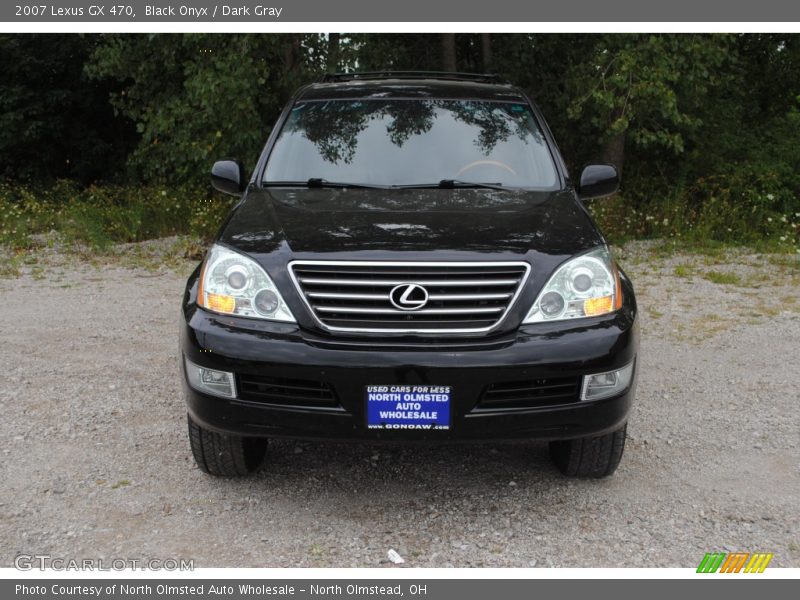 Black Onyx / Dark Gray 2007 Lexus GX 470