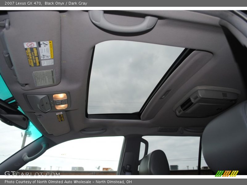 Black Onyx / Dark Gray 2007 Lexus GX 470