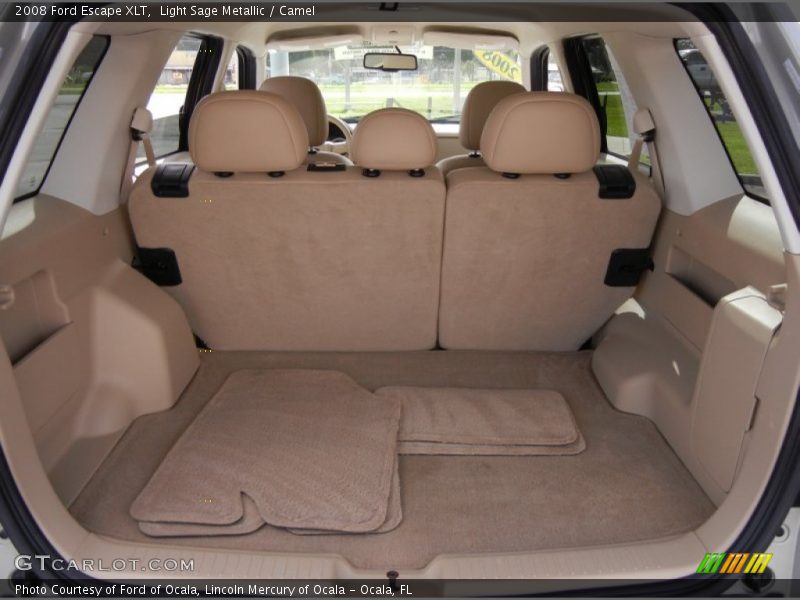 Light Sage Metallic / Camel 2008 Ford Escape XLT