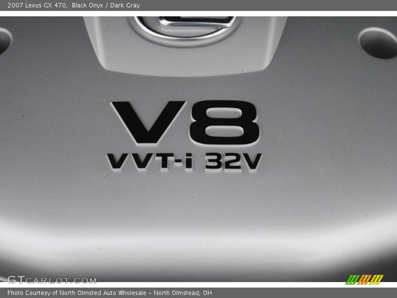 Black Onyx / Dark Gray 2007 Lexus GX 470