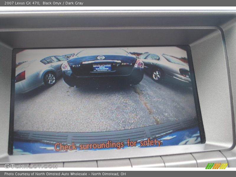 Black Onyx / Dark Gray 2007 Lexus GX 470